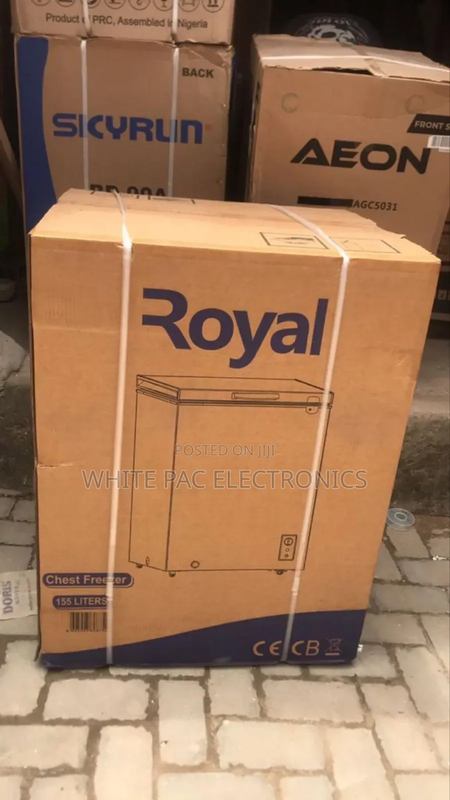 Royal Deep Freezer 155-liter Copper External Condenser>2 Yrs