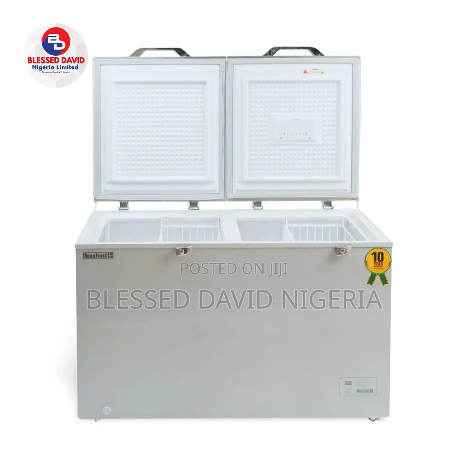 Scanfrost 400l Inverter Chest Freezer - Sfl400inv