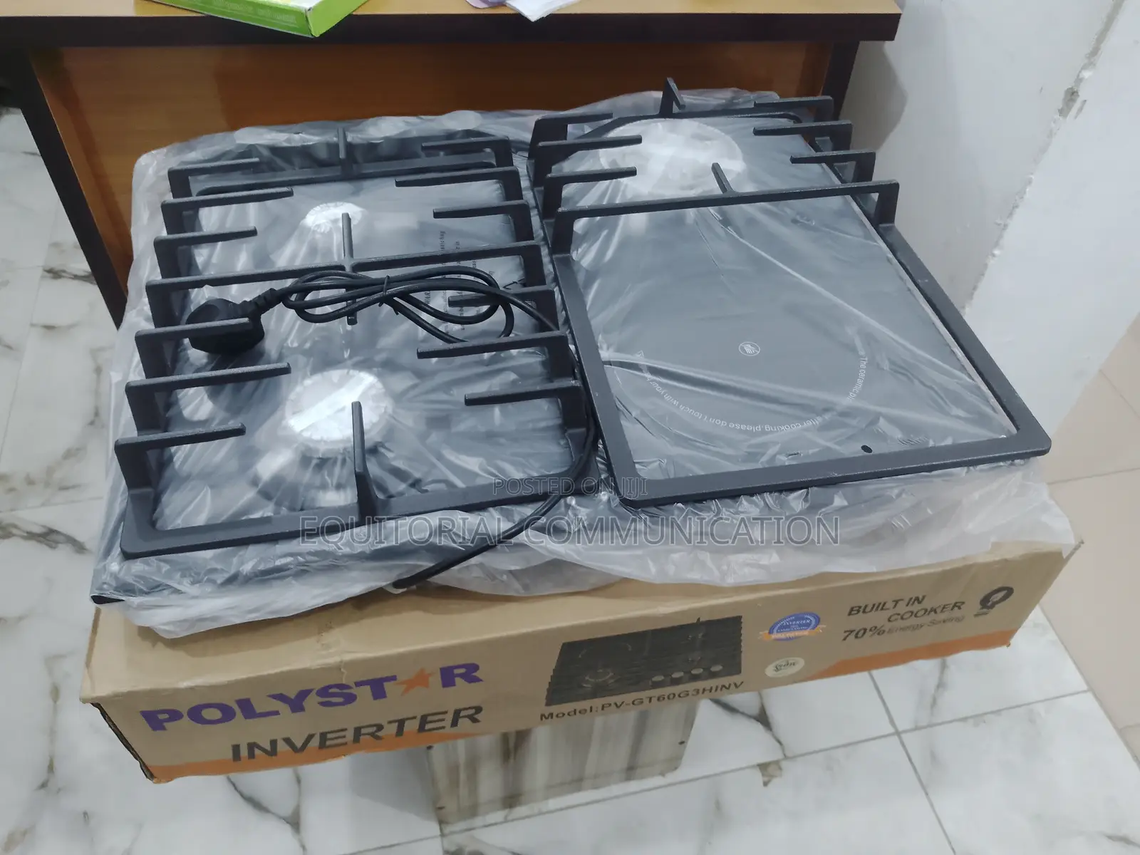Best Classic Polystar Gas Cooker 3+1 Electric .Pv-Gt60g3hin
