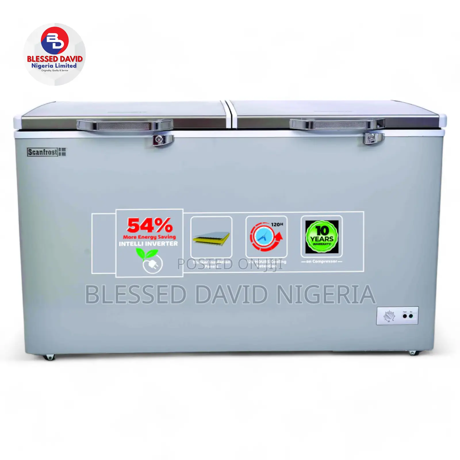 Scanfrost 500L Inverter Chest Freezer - SFL500INV
