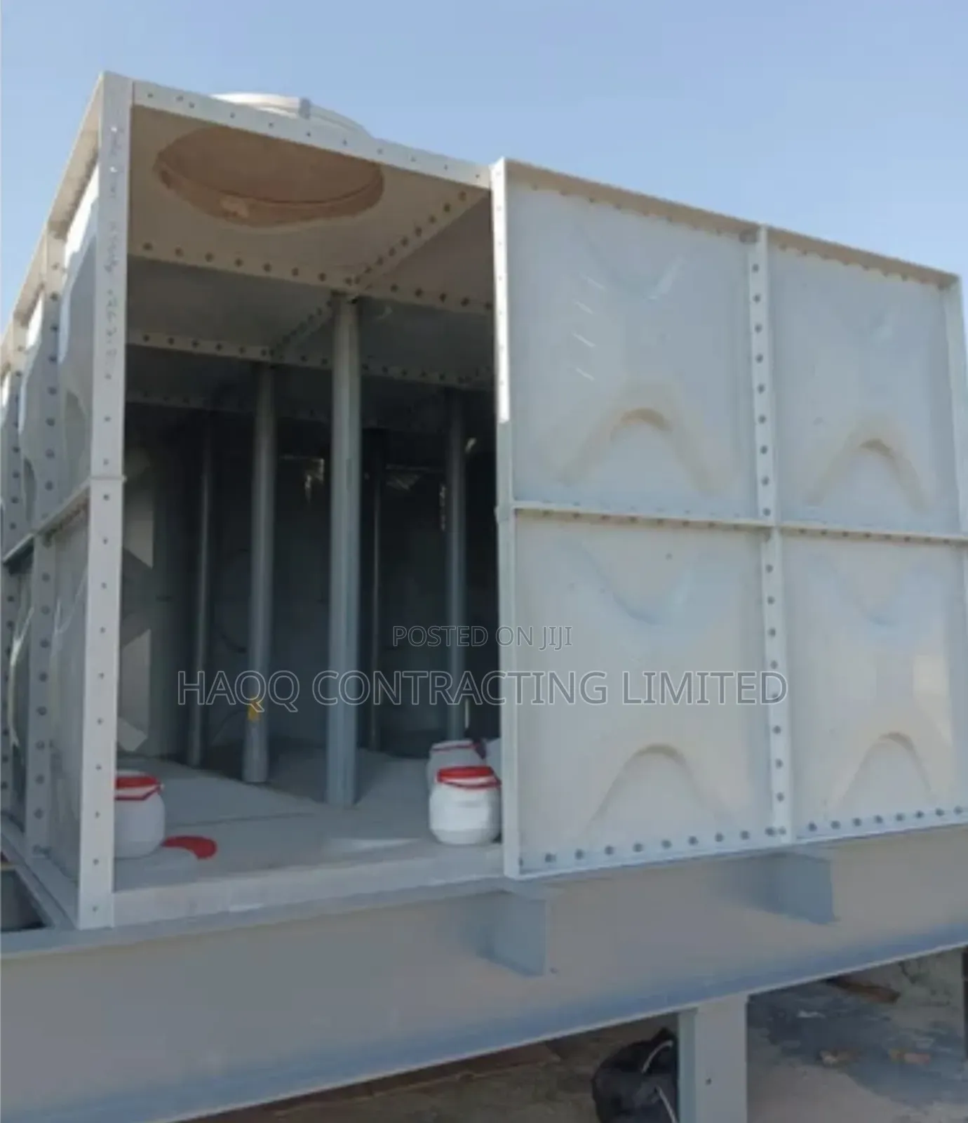SMC Panel Water Tank, Fibreglass/Braithwaite Pressed Steel