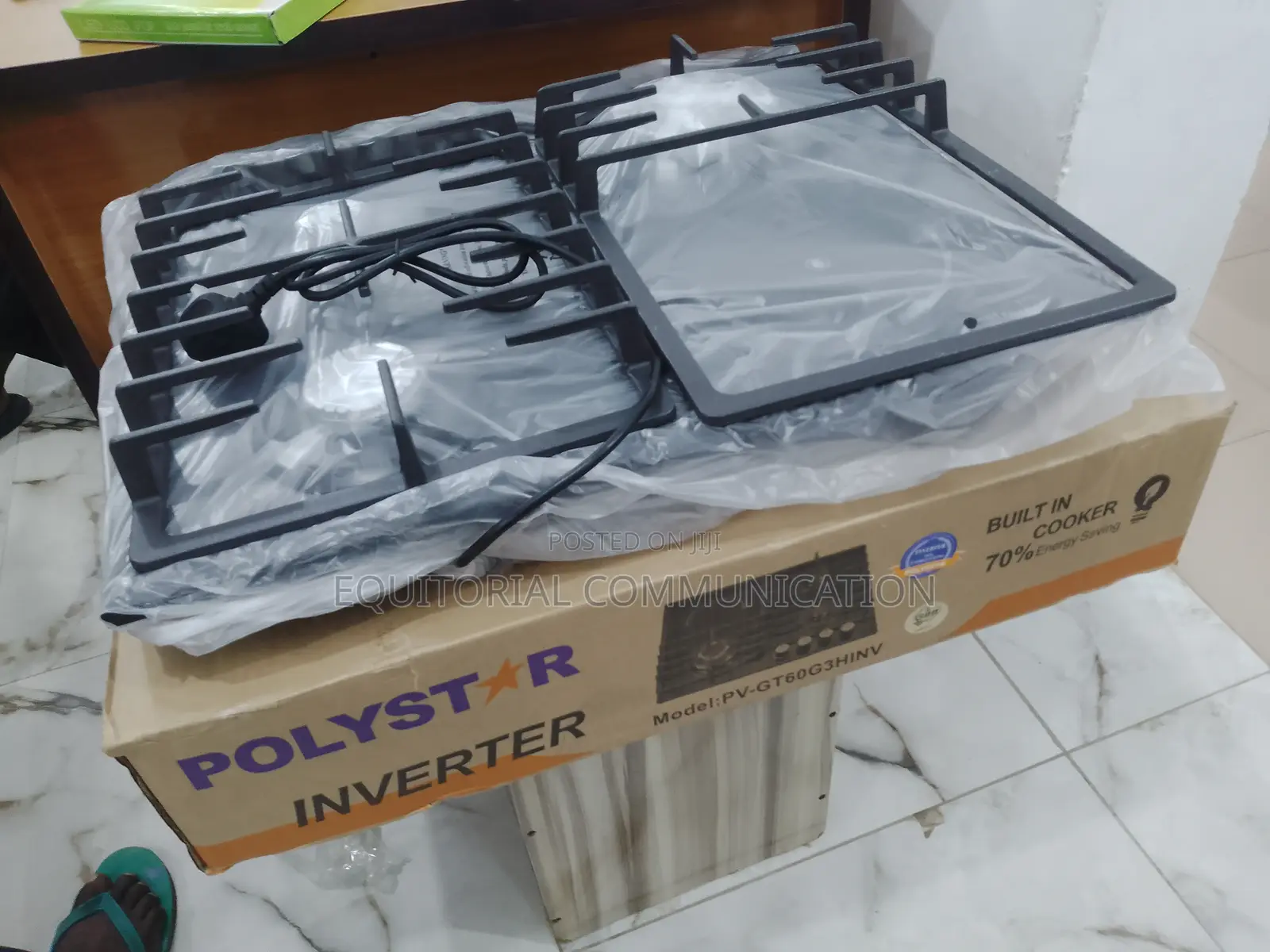 Authentic Polystar Electric Gas Cooker Pv-Gt60g3hinv