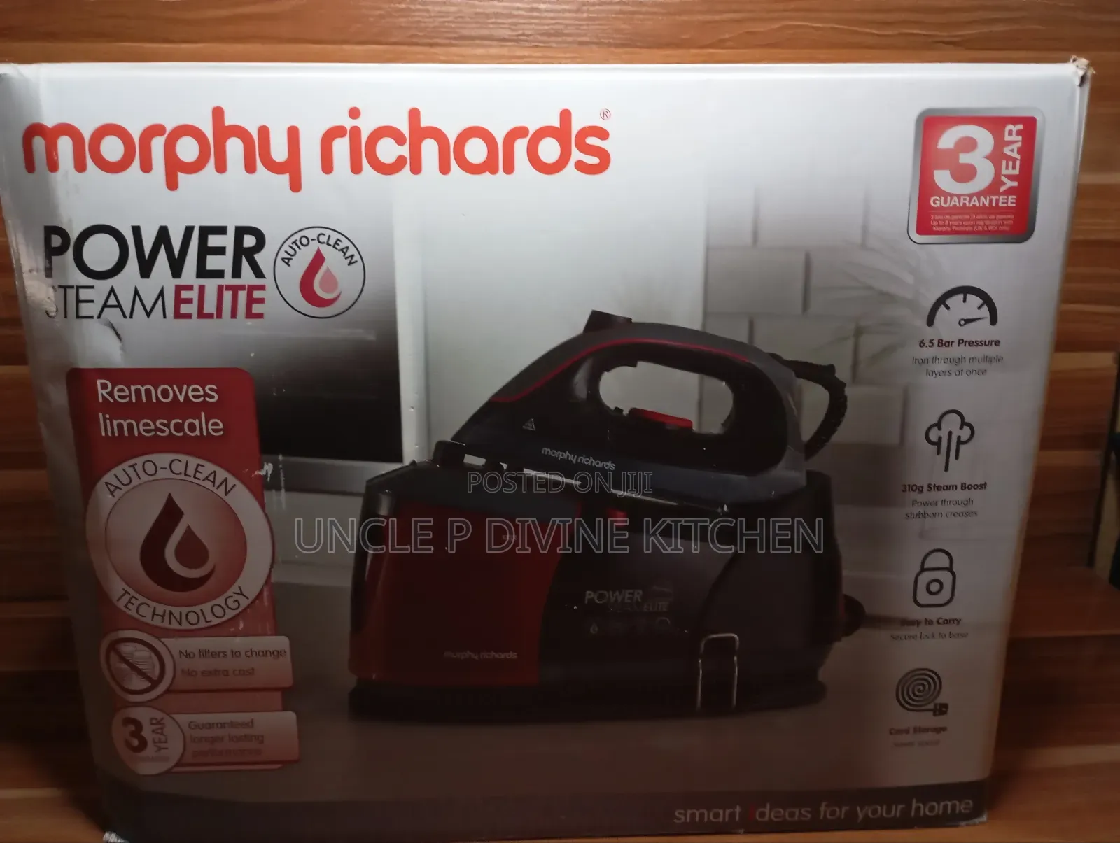 Morphy Richard Heavy Flow Industrial Steam Iron, 2400w