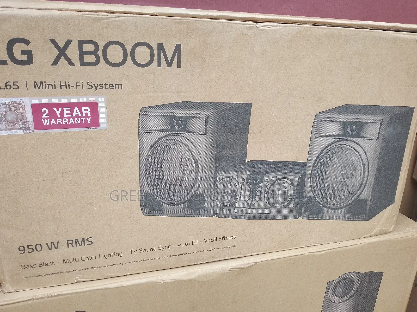Lg Xboom Music Box