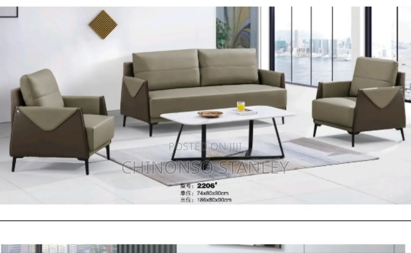 Office Sofa Chair by 5 Seater