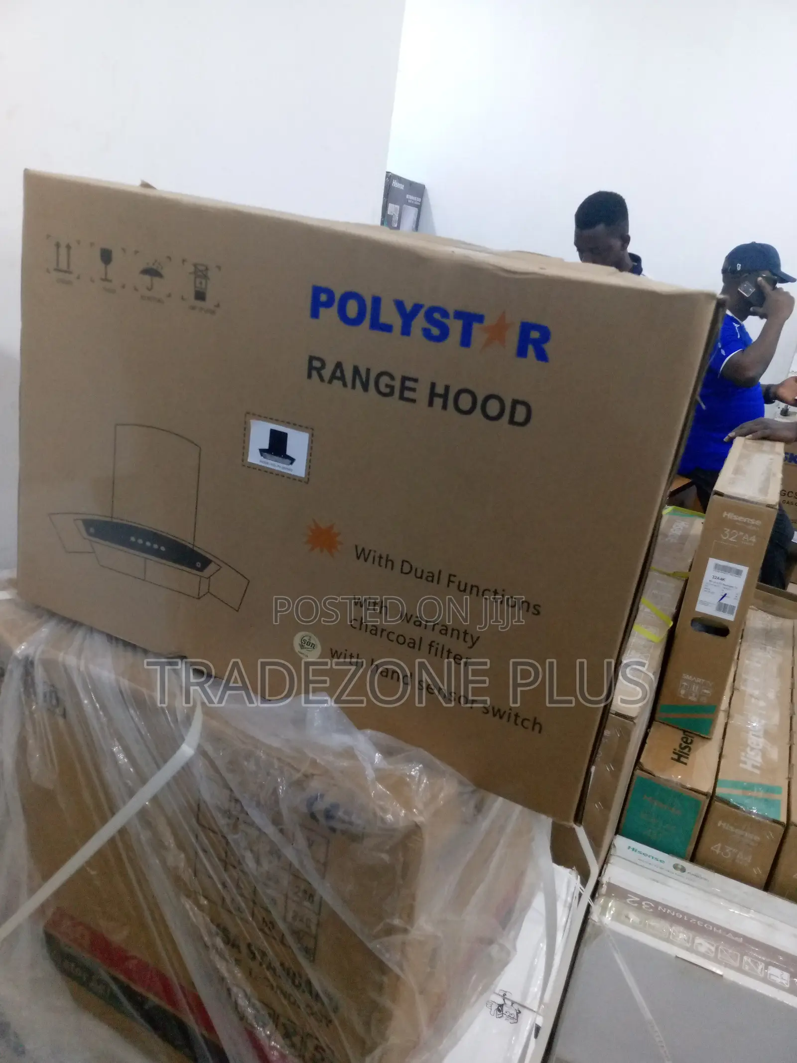 Unique Pv-Jy9026b 90cm Digital Display Cooker Range Hood