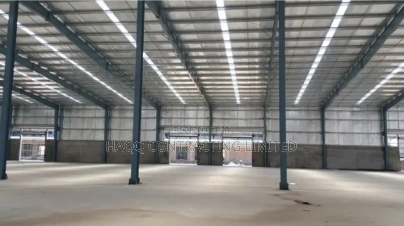Warehouse Structural Shed Fabrication With Aluminium Wall