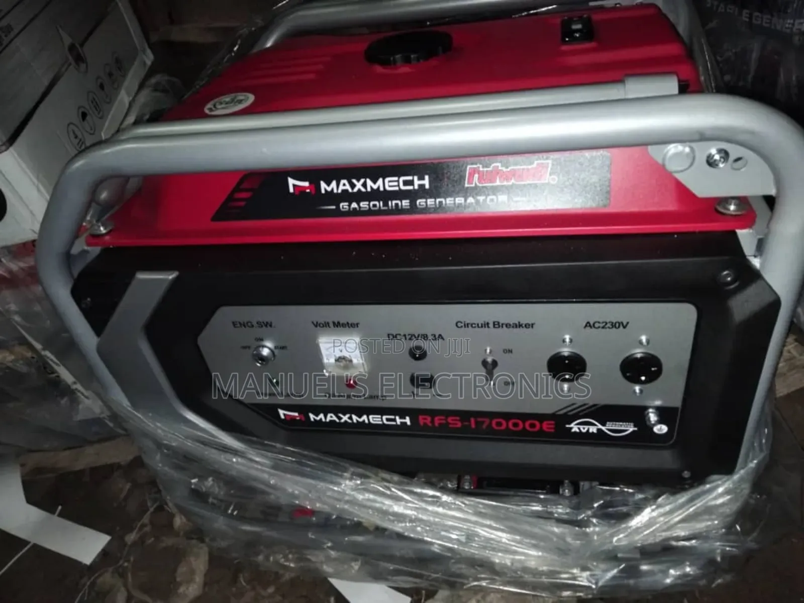 15kva Maxmech Petrol Generator 100% Copper Coil