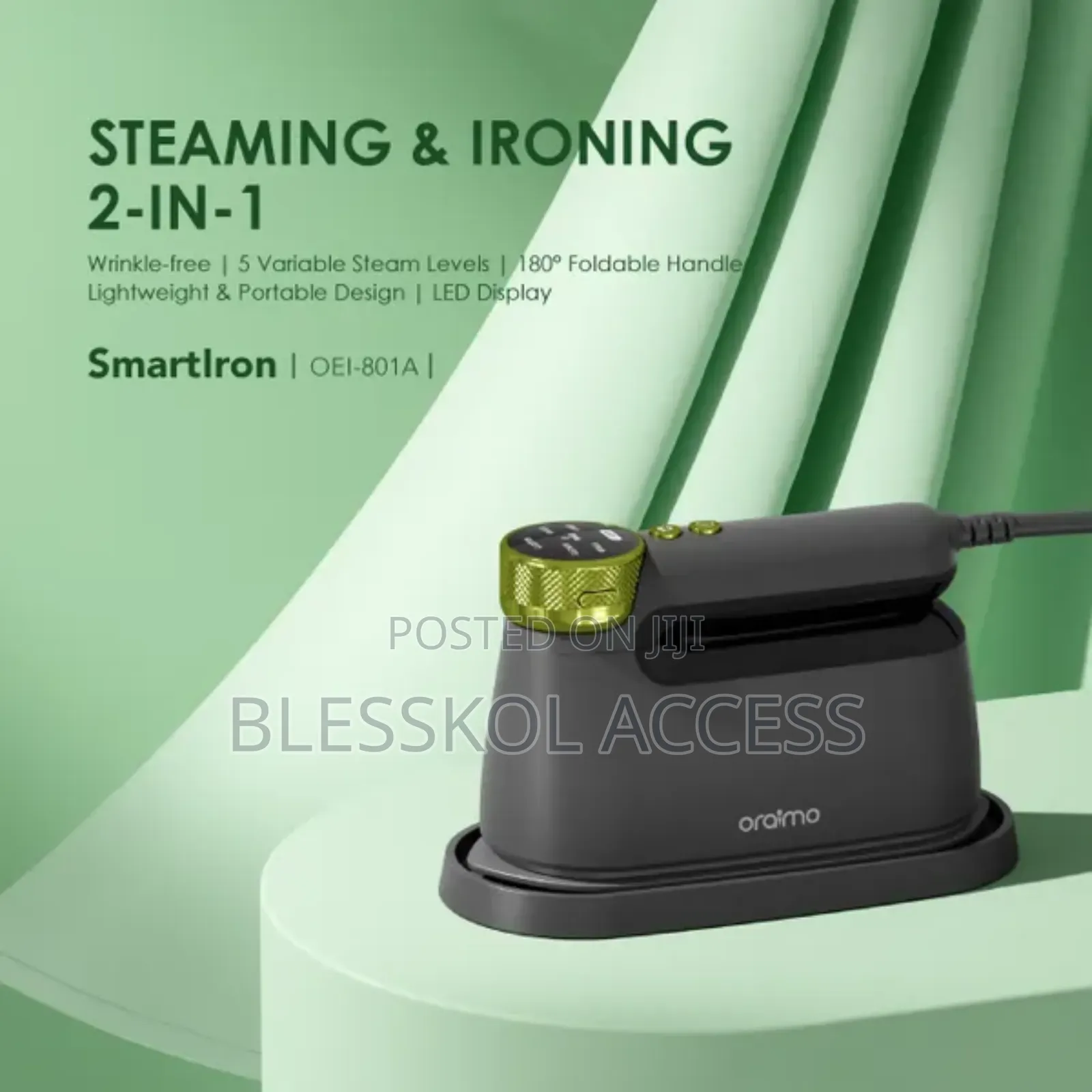 Oraimo Smartiron 1740w Portable Electric Iron