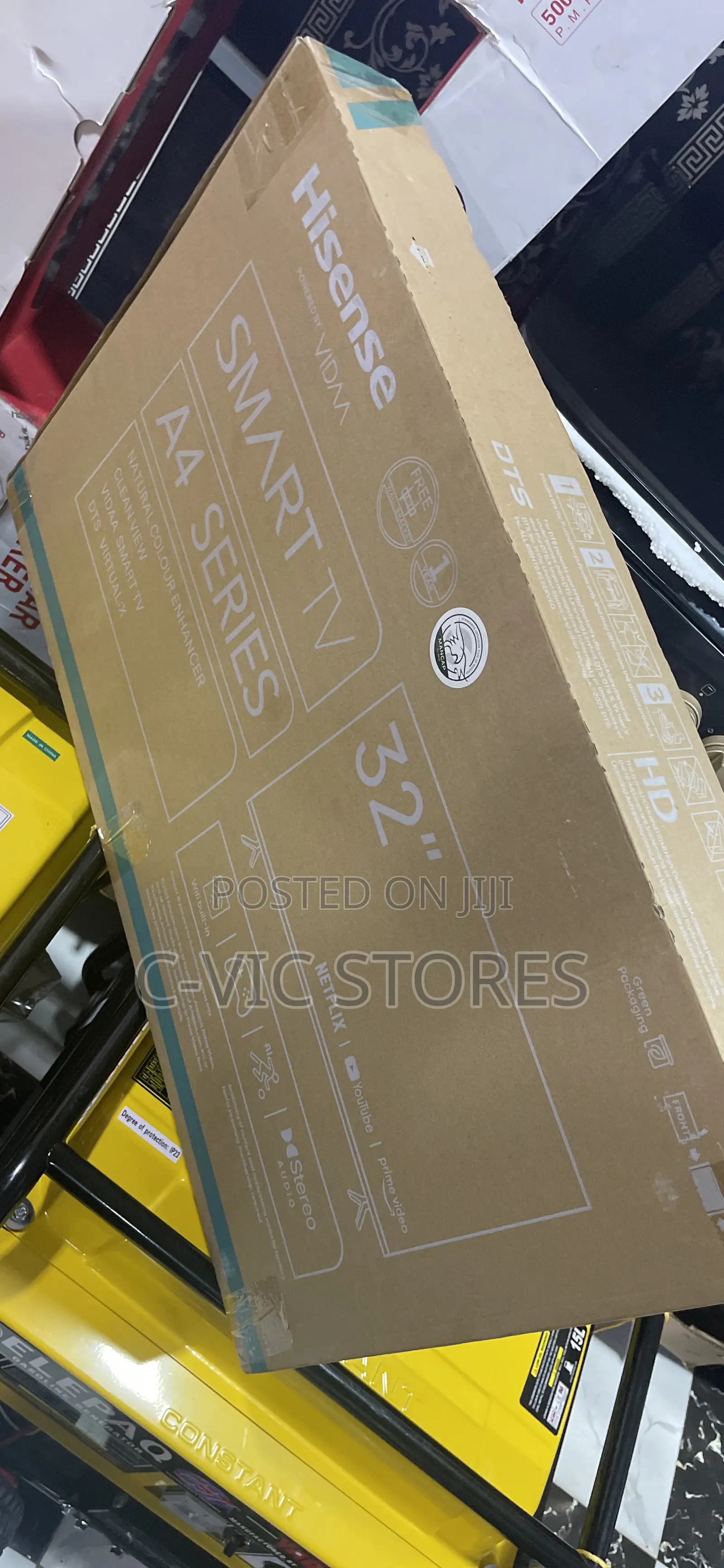 Hisense 32" Inches Led Smart Tv (A4h) + 1 Year Warranty