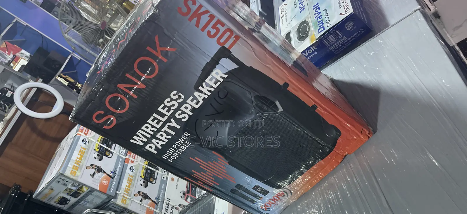 SONOK 15'' Bluetooth Rechargeable Public Addres 2 Wireless