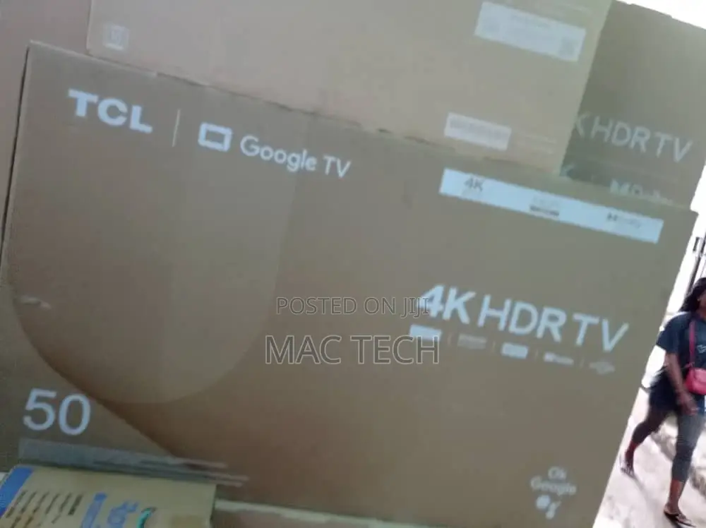 50 Inches TCL Google Smart TV. HDR