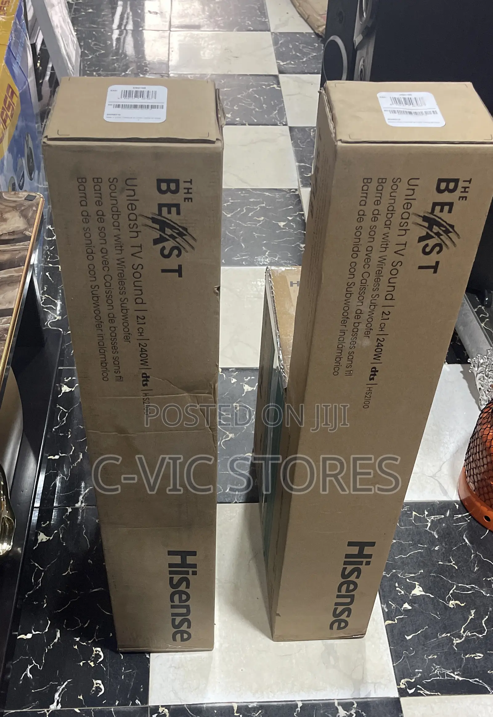 Hisense 240watts 2.1ch Audio Soundbar Wit Wireless Subwoofer