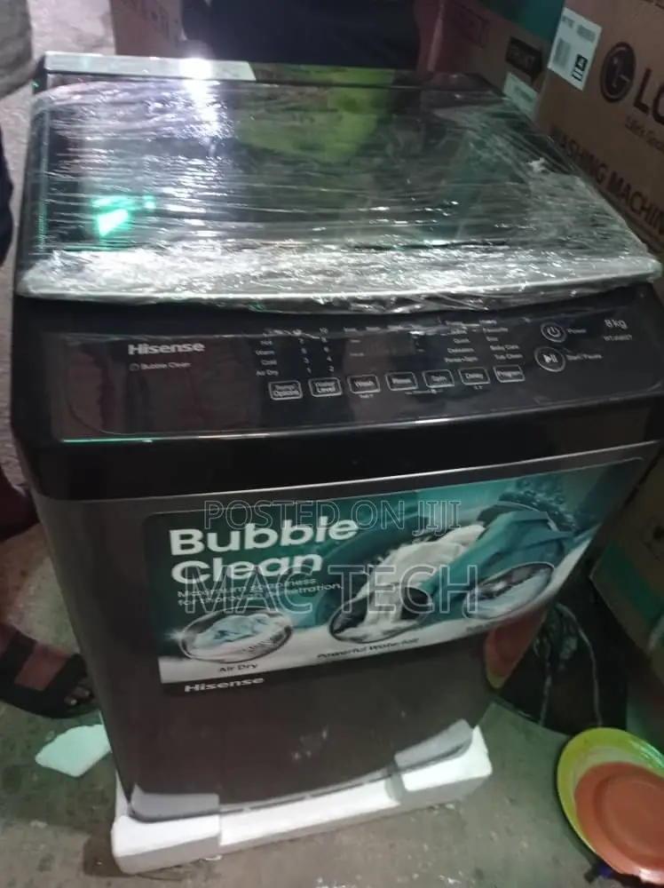 Hisense Top Load 8kg Washing Machine.