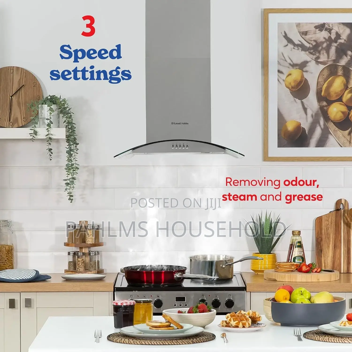 Russell Hobbs 60cm Heat Extractor|Range Hood