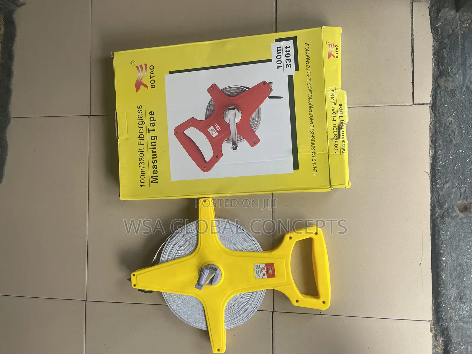 100meters Fiberglass Measuring Tape