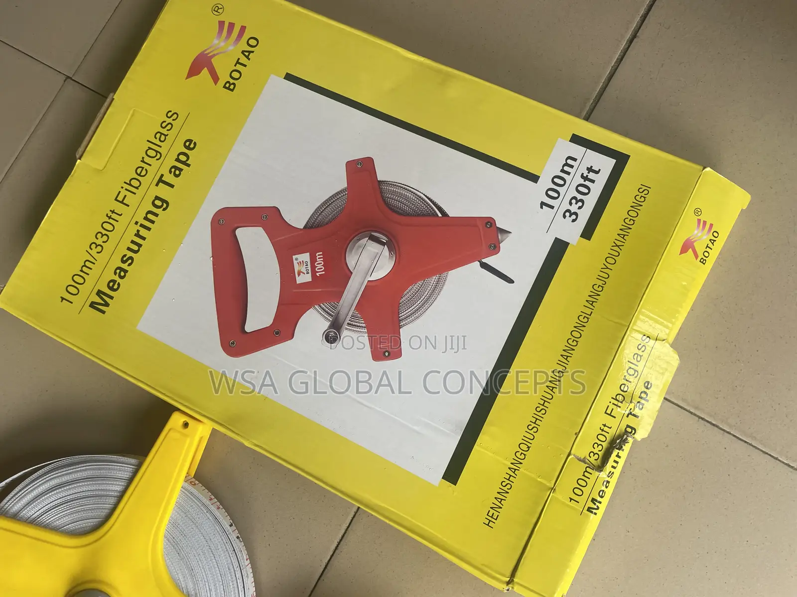 100meters Fiberglass Measuring Tape