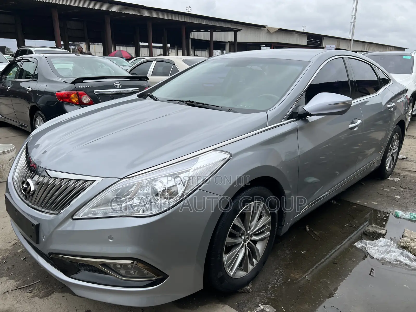 Hyundai Grandeur 2016 Gray