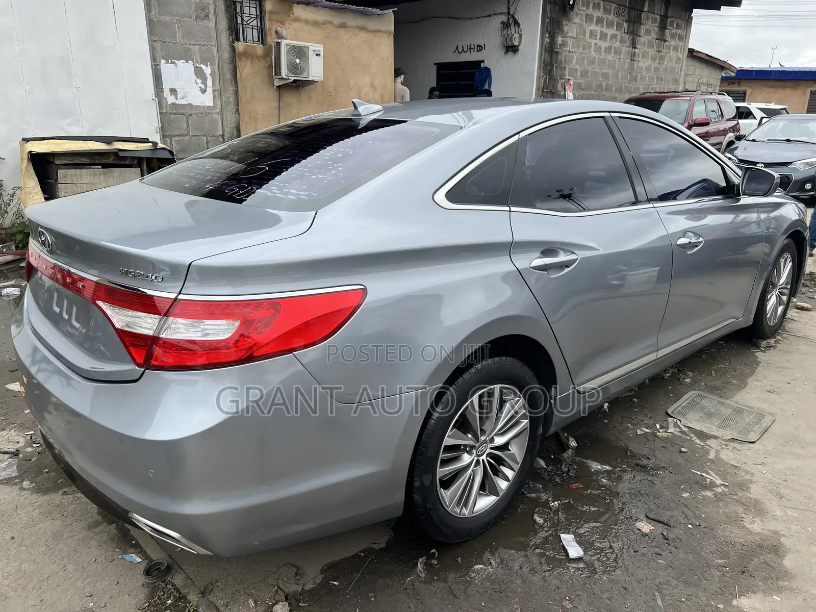 Hyundai Grandeur 2016 Gray