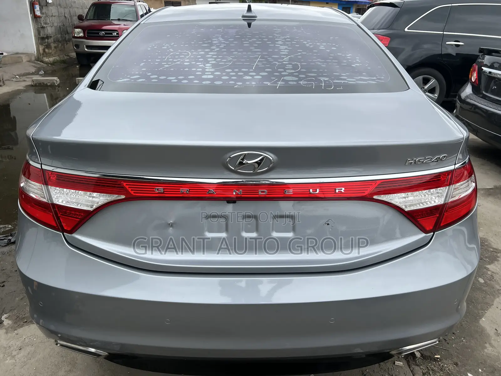 Hyundai Grandeur 2016 Gray