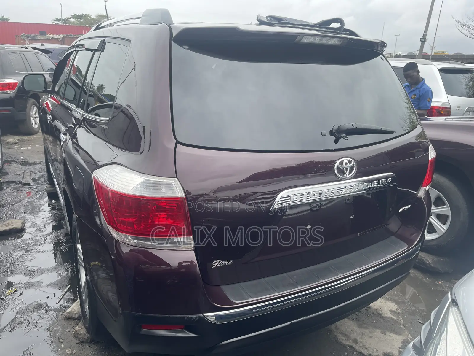 Toyota Highlander 2013 Red
