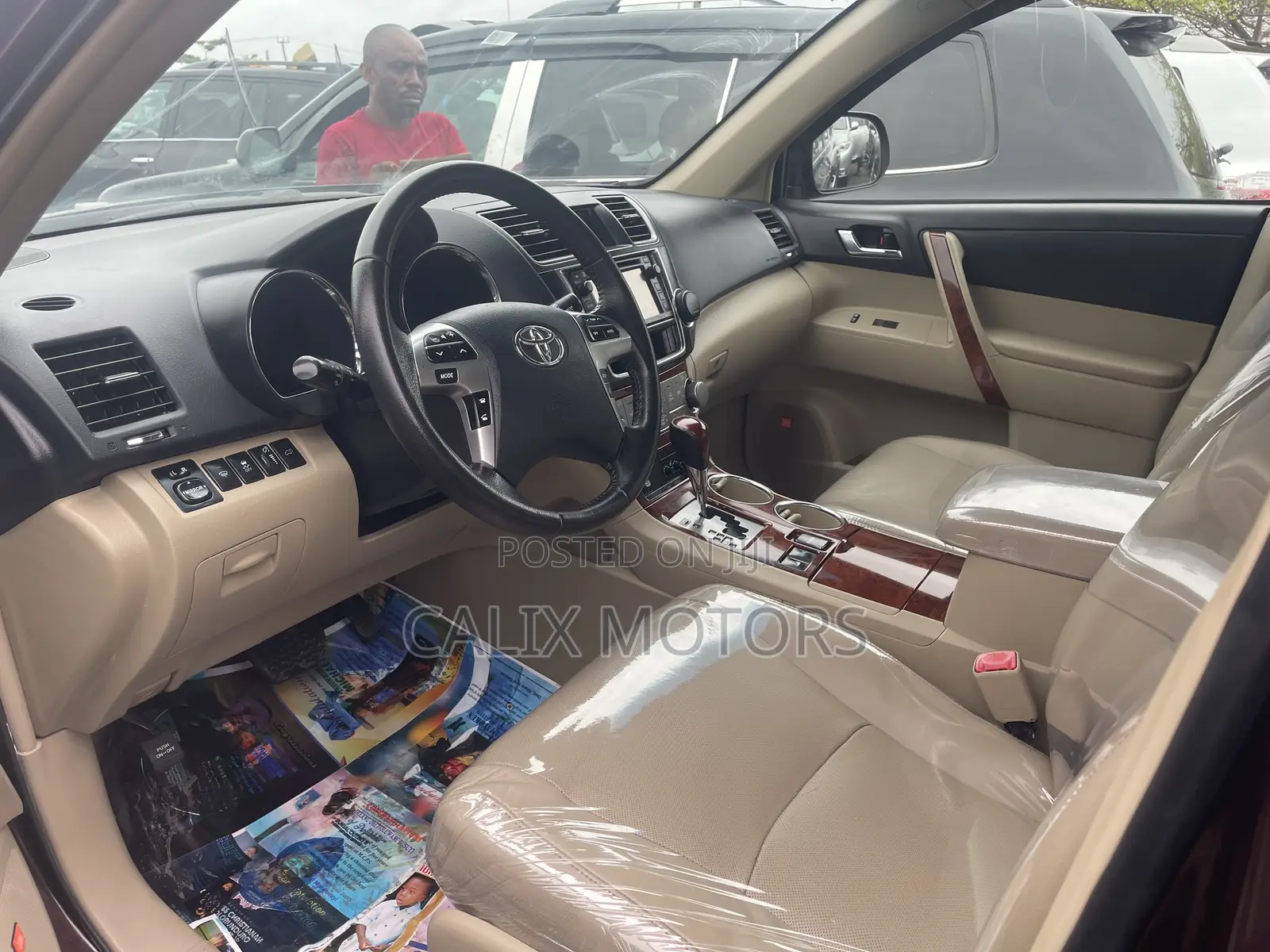 Toyota Highlander 2013 Red