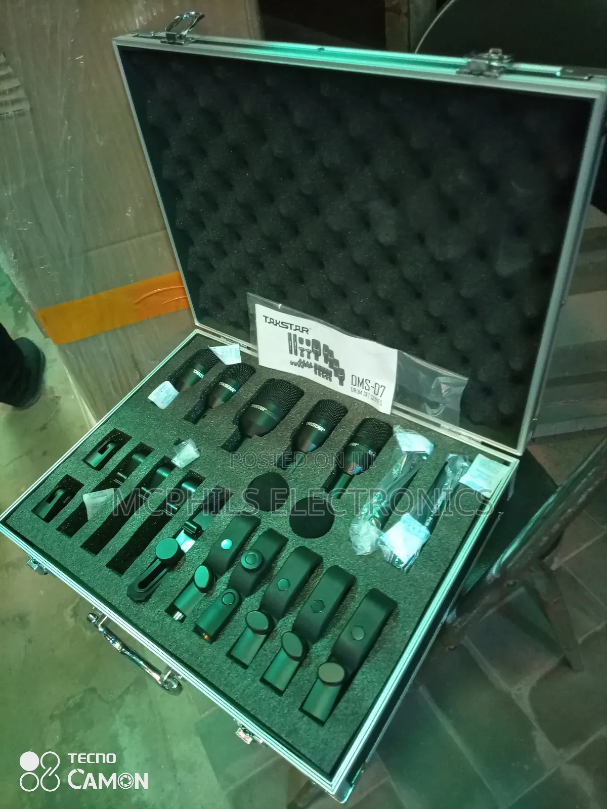 Takstar Electret Condenser Drum Mic Kits