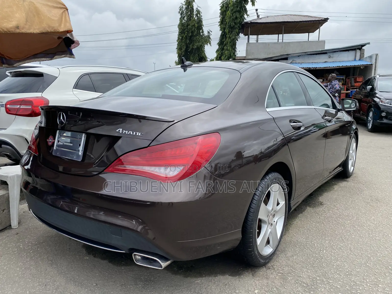 Mercedes-Benz CLA-Class CLA 250 4MATIC Sedan 2015 Brown