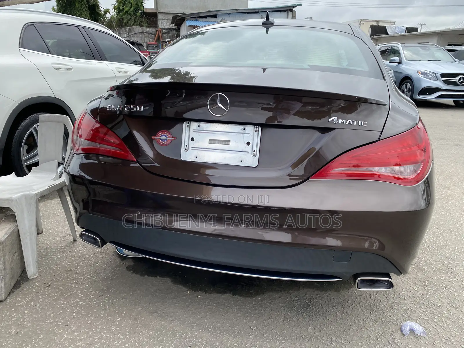 Mercedes-Benz CLA-Class CLA 250 4MATIC Sedan 2015 Brown