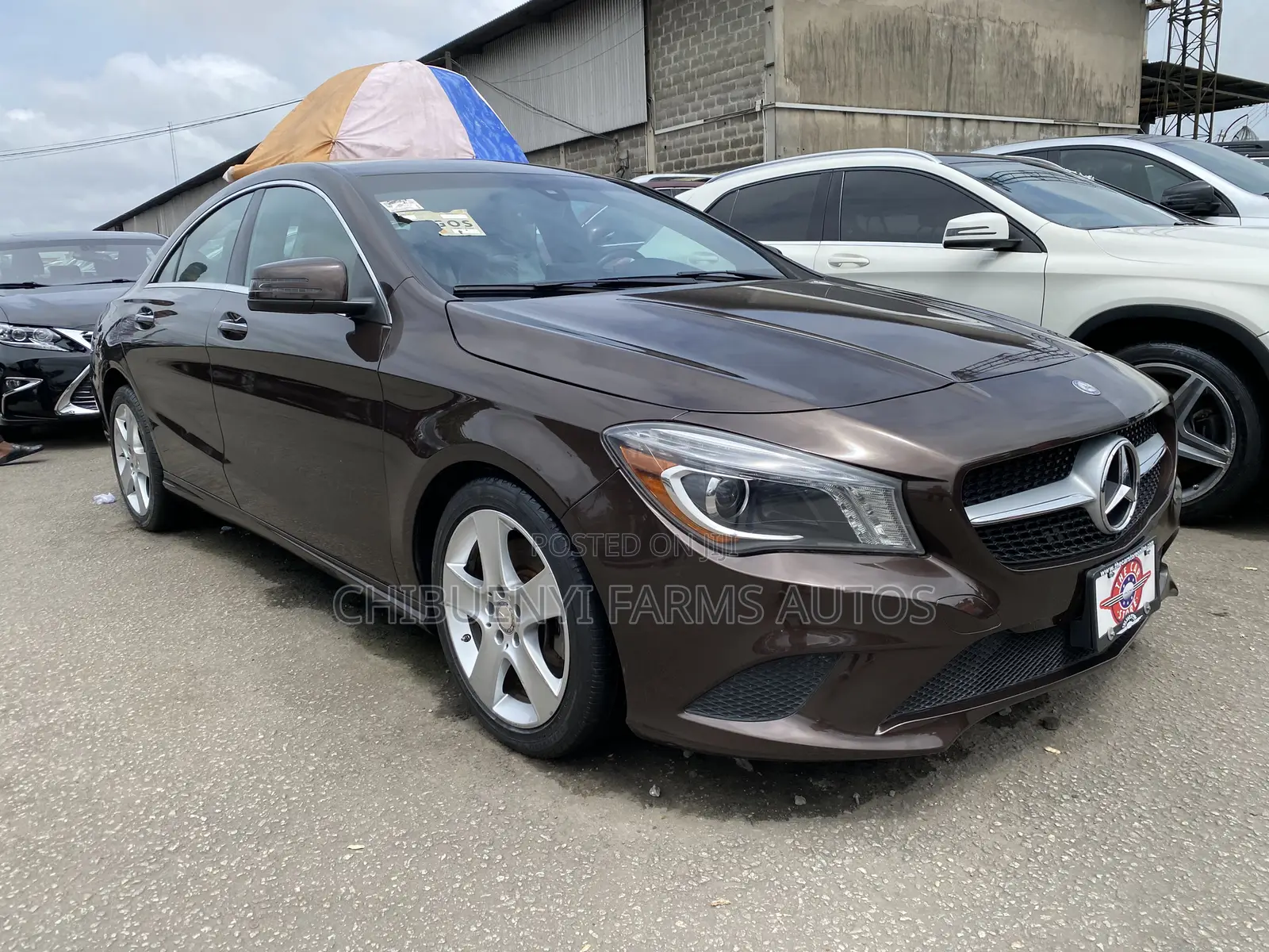 Mercedes-Benz CLA-Class CLA 250 4MATIC Sedan 2015 Brown