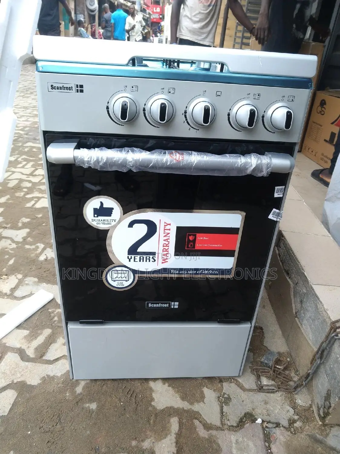 Original Scanfrost 50x50cm All Gas Standing Cooker 50x50cm