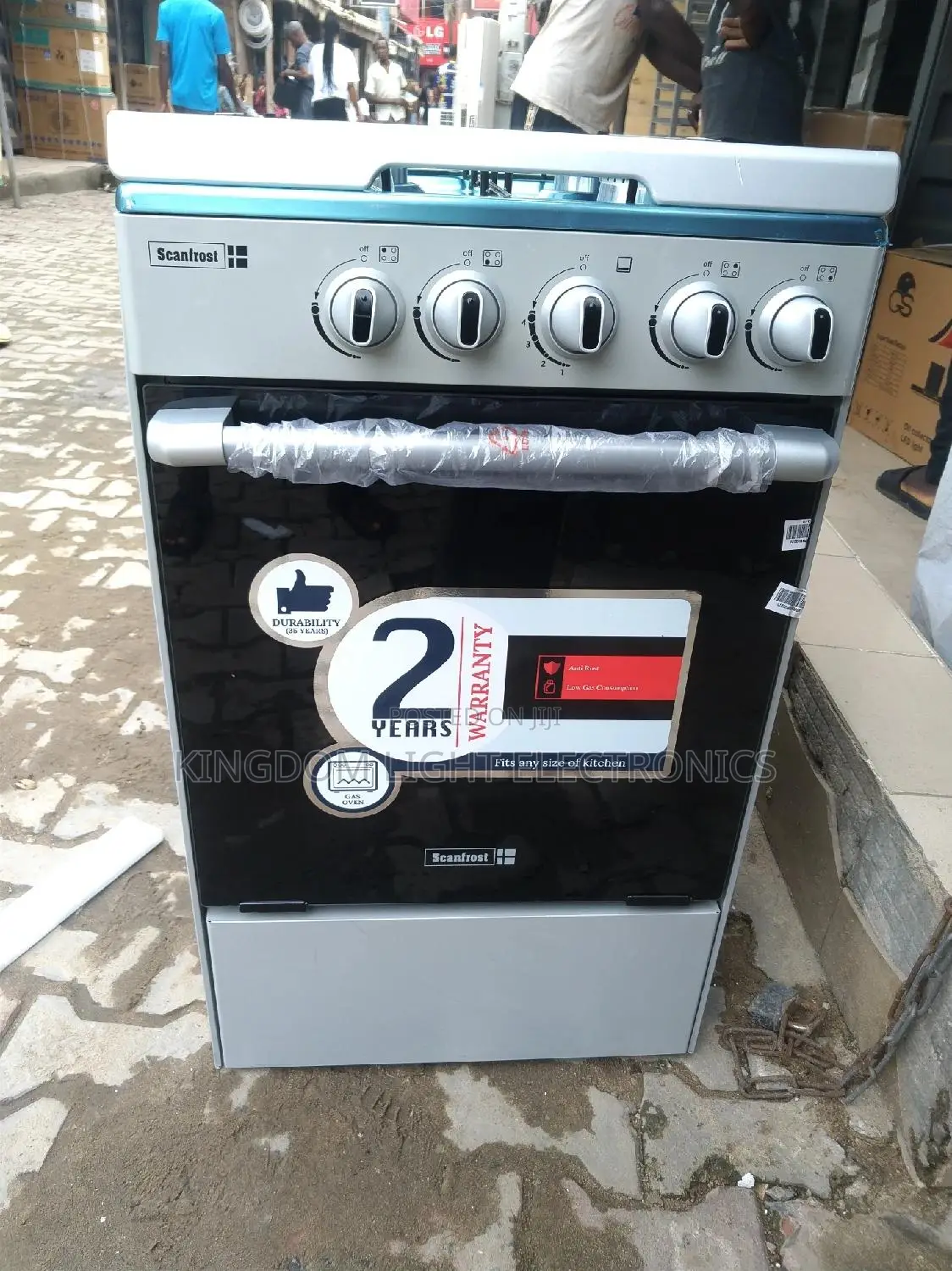 Original Scanfrost 50x50cm All Gas Standing Cooker 50x50cm