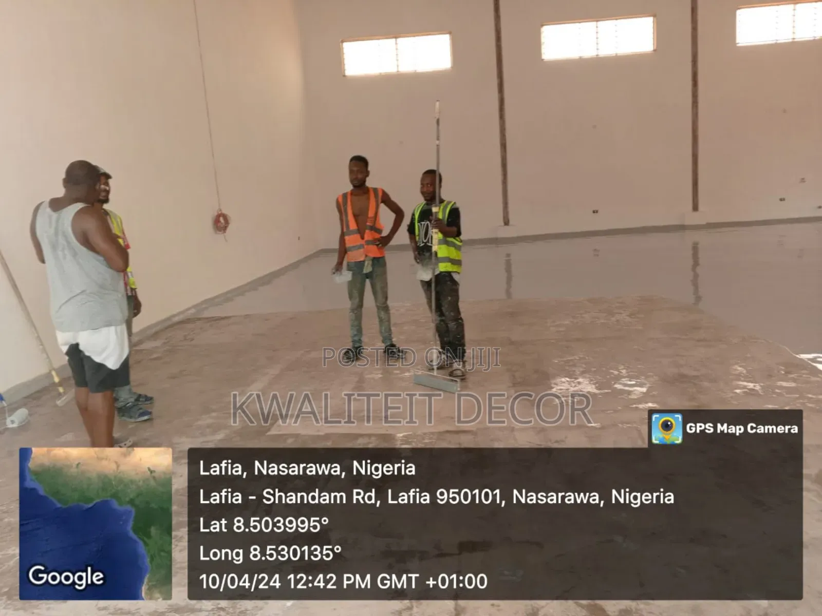 Production Area Epoxy Floor Flooring