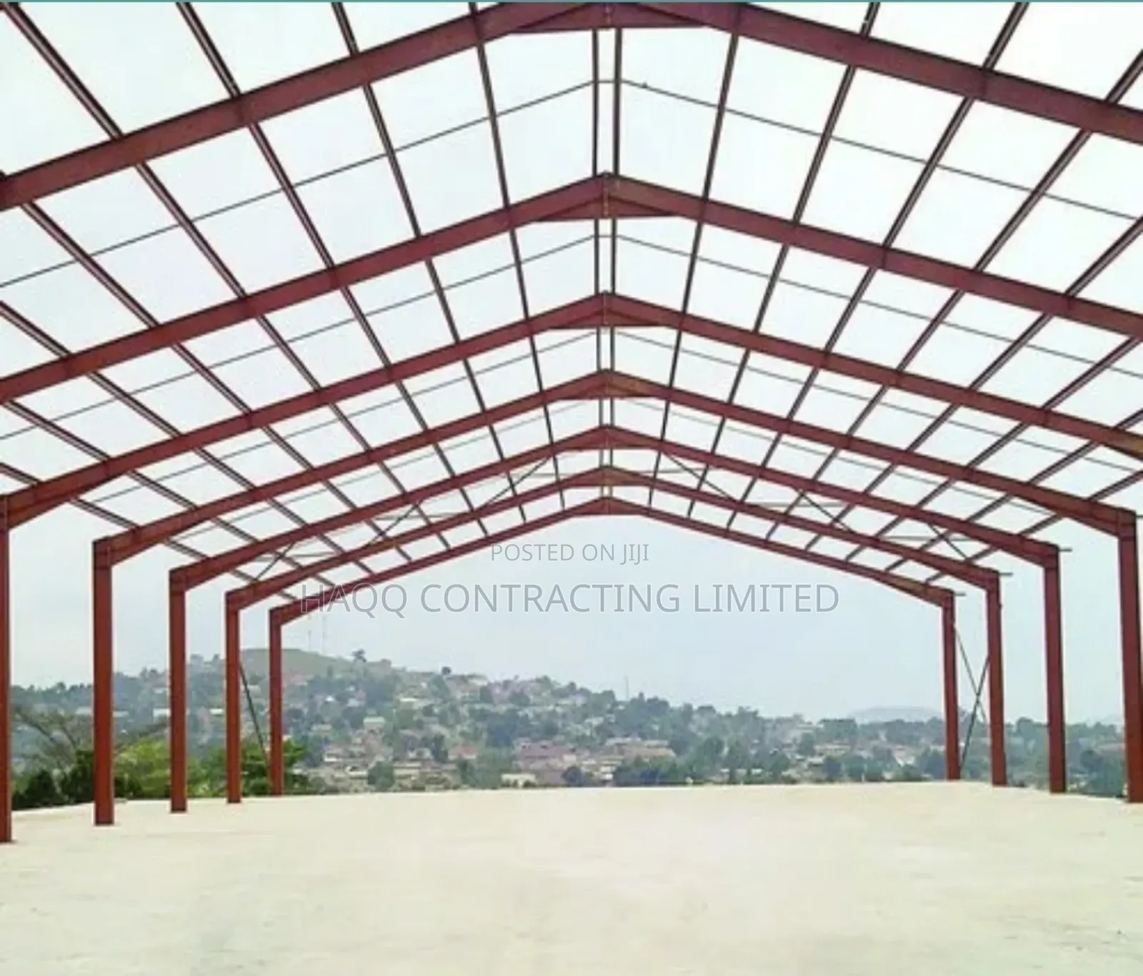 Warehouse Steel Frame Fabrication and Construction