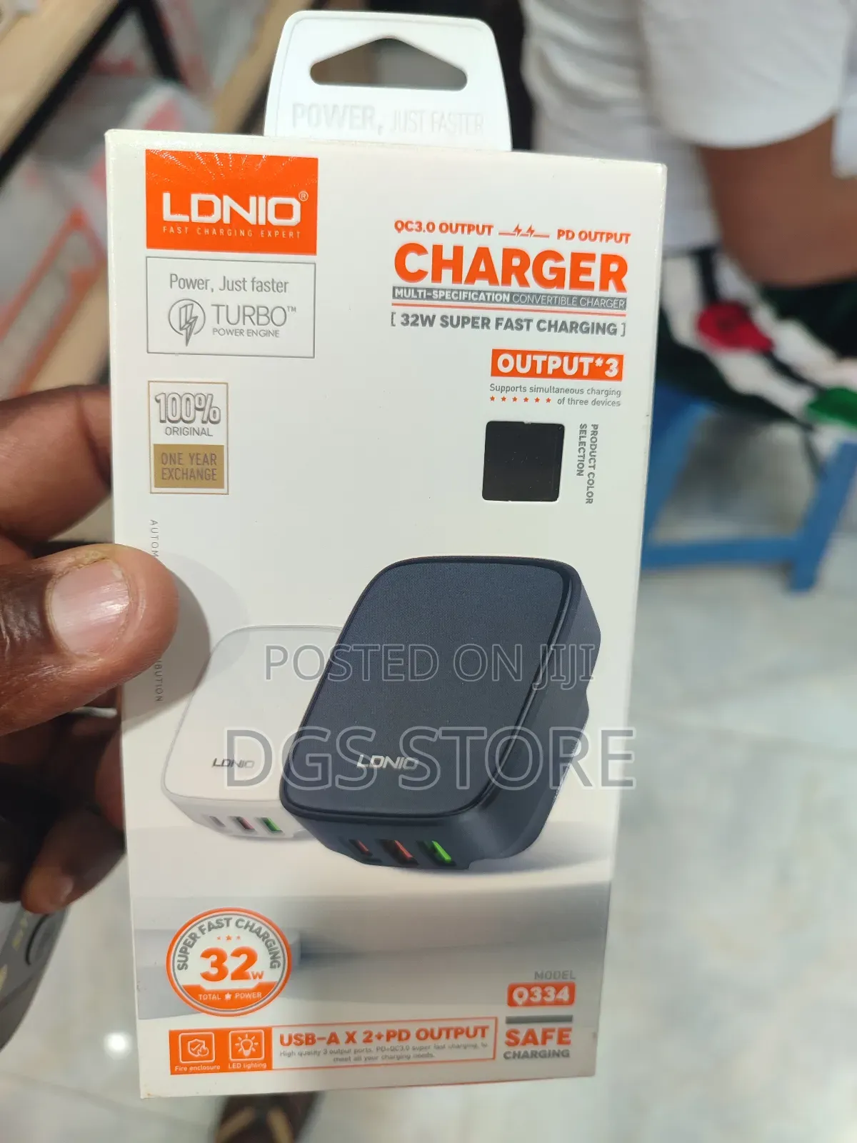 Ldnio Qc3.0 Output PD Charger Q334