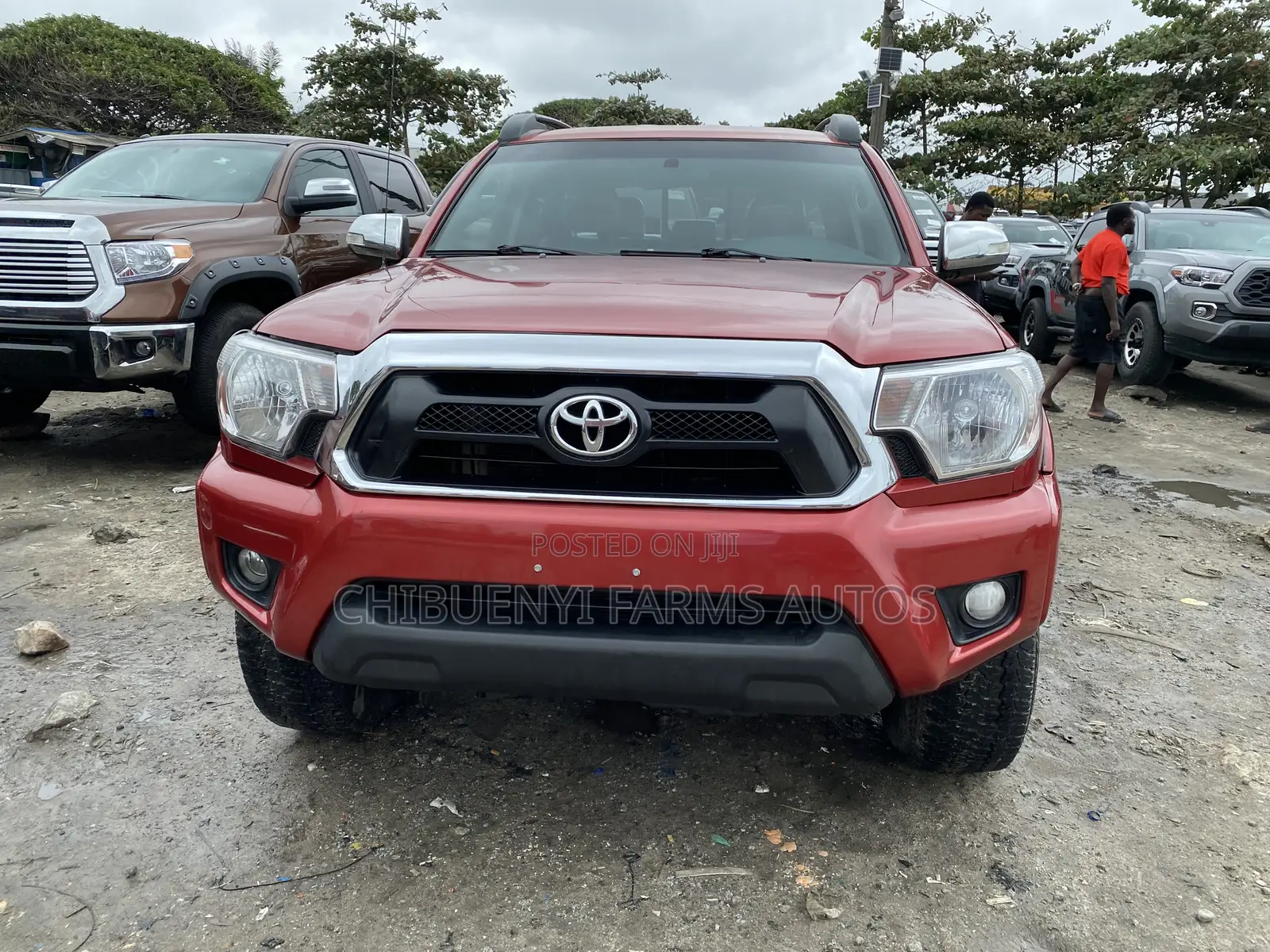 Toyota Tacoma 2014 Red