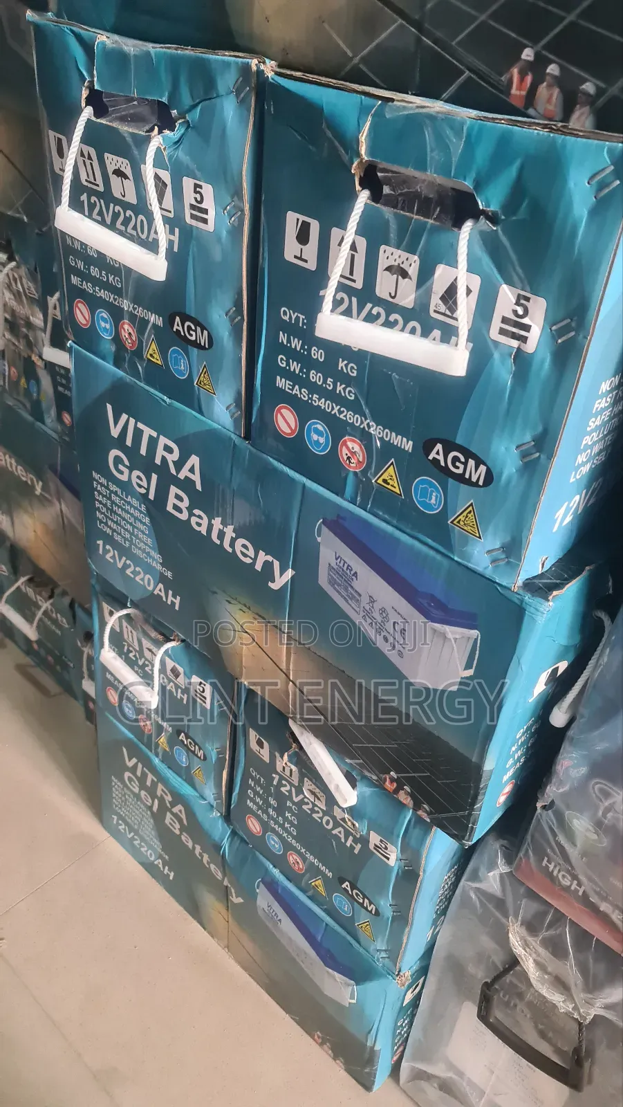 220ah 12V Vitra Gel Battery