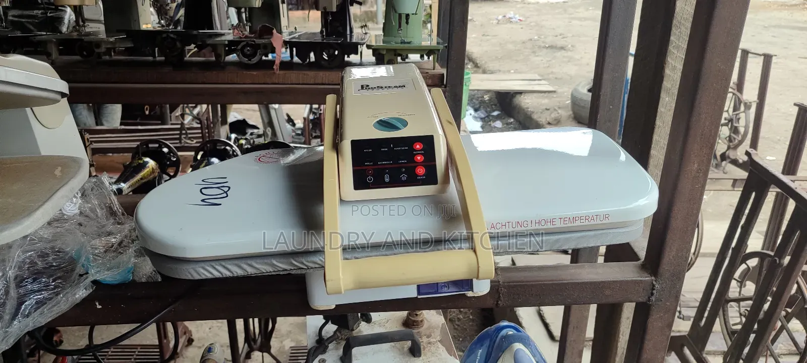 Original Steam Press Stoning Machine for Fashion, Laundry