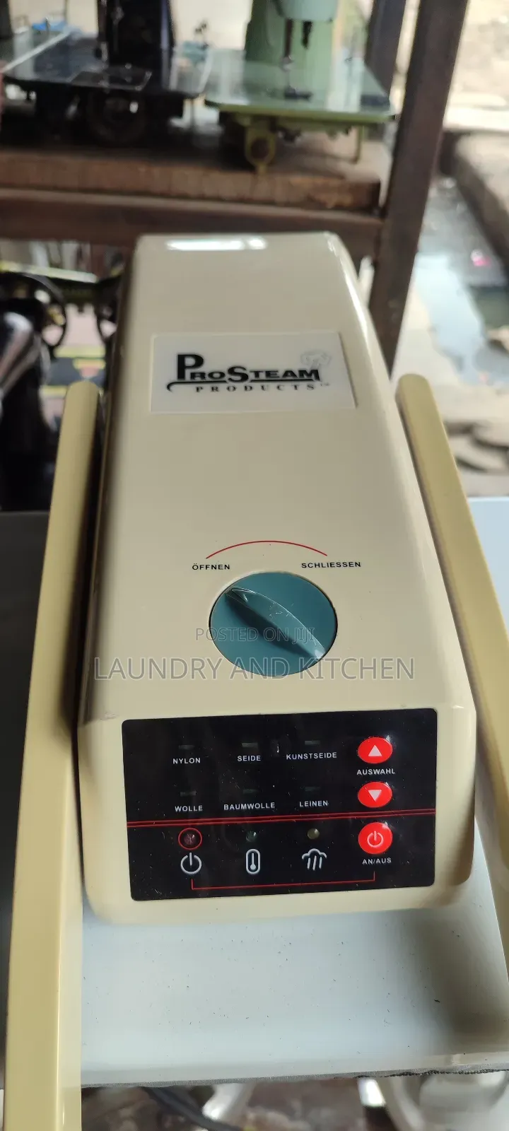 Original Steam Press Stoning Machine for Fashion, Laundry