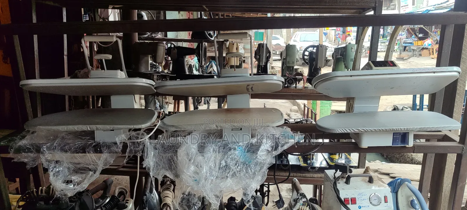 Original Singer Stoning Machine With Steam Press for Fashion