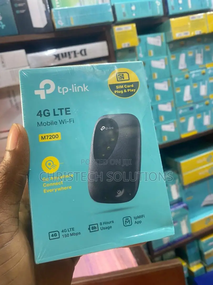 Tp-Link High Speed 4G Lte Mobile Wi-Fi – (M7200)