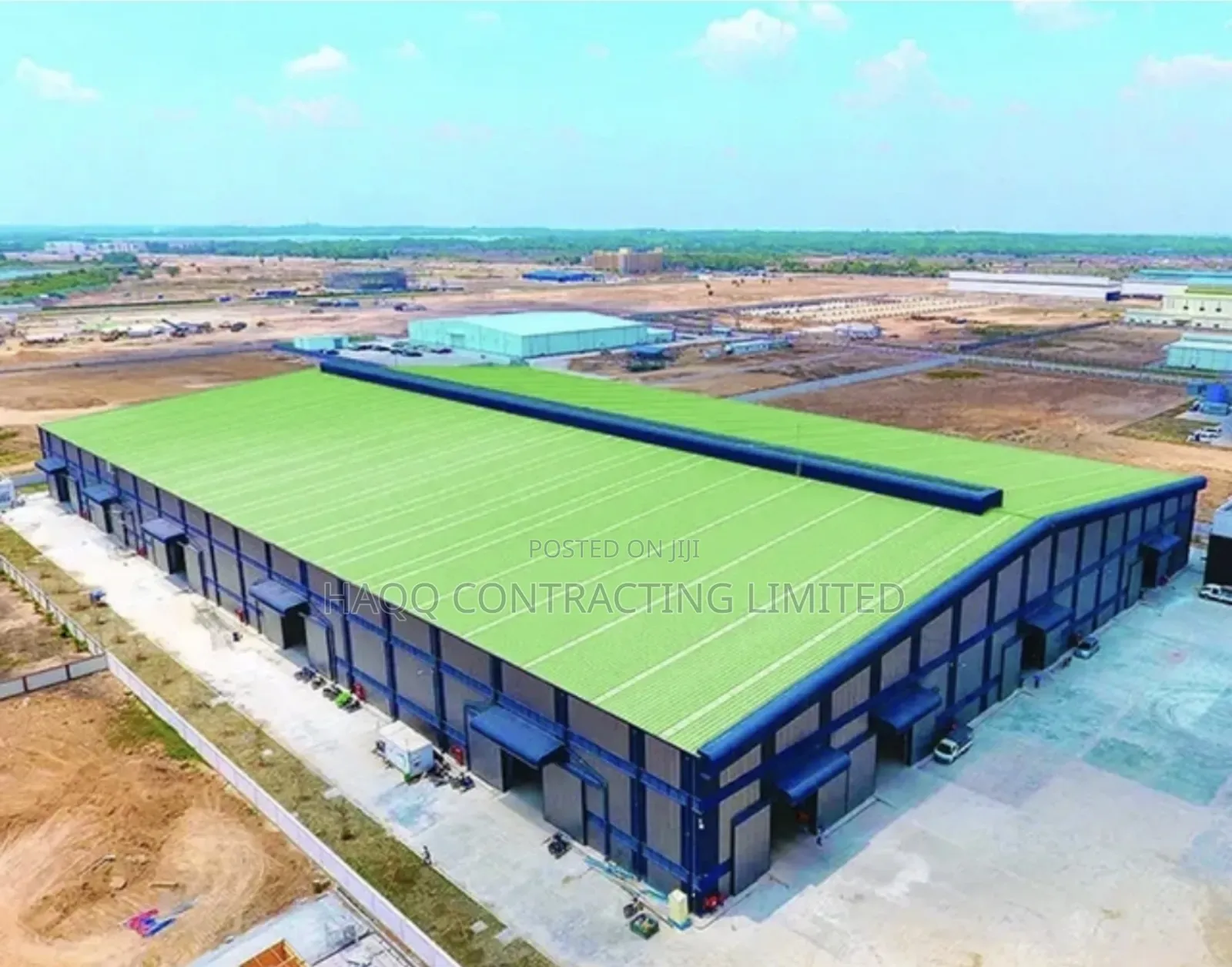 Industrial, Commercial Warehouse Steel Structure Fabrication