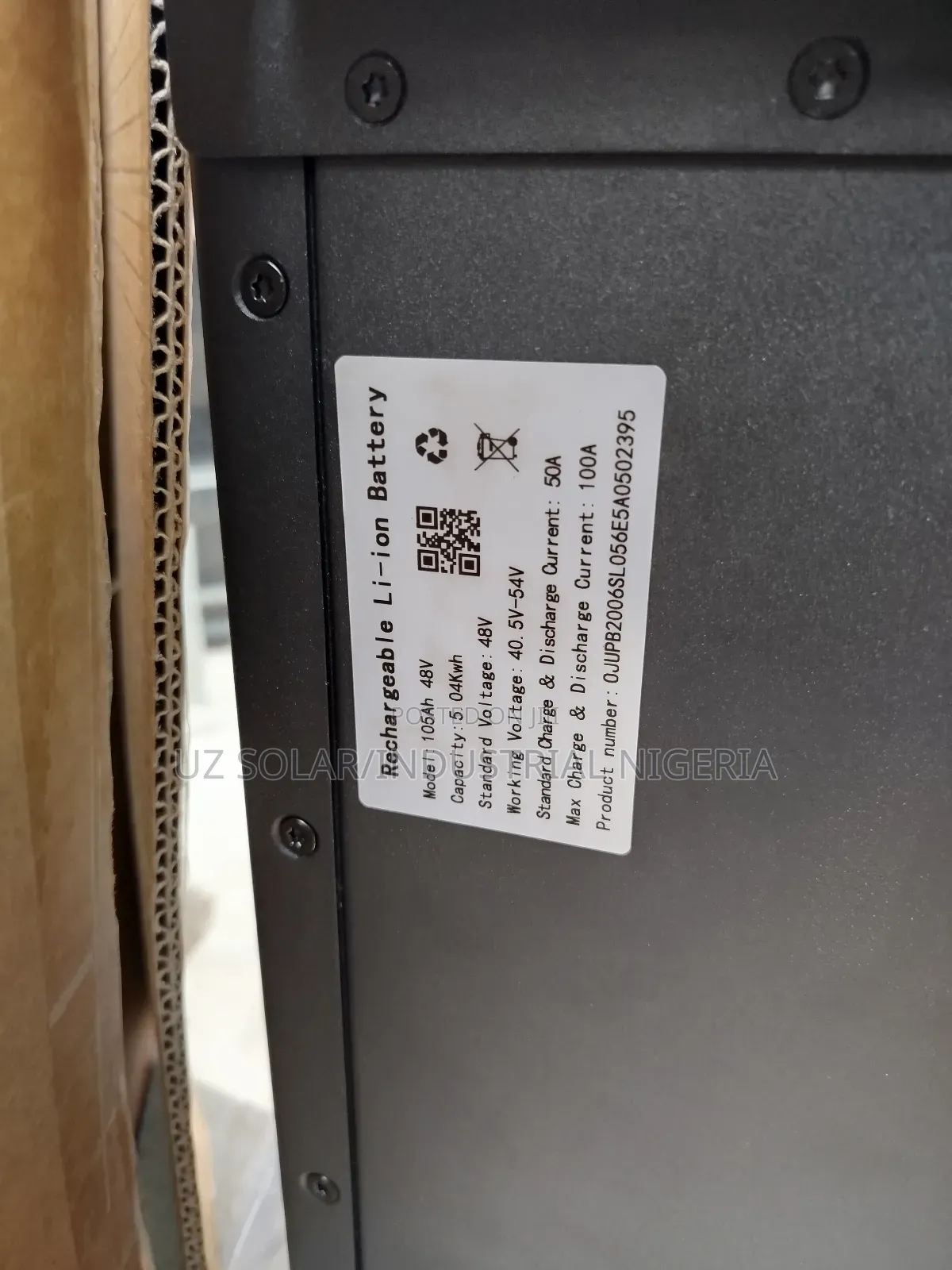 5kwh 48v Hz Solar Lithium Ion Battery