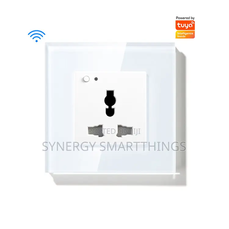 Tuya Wifi Smart Single Sockets-Black/White