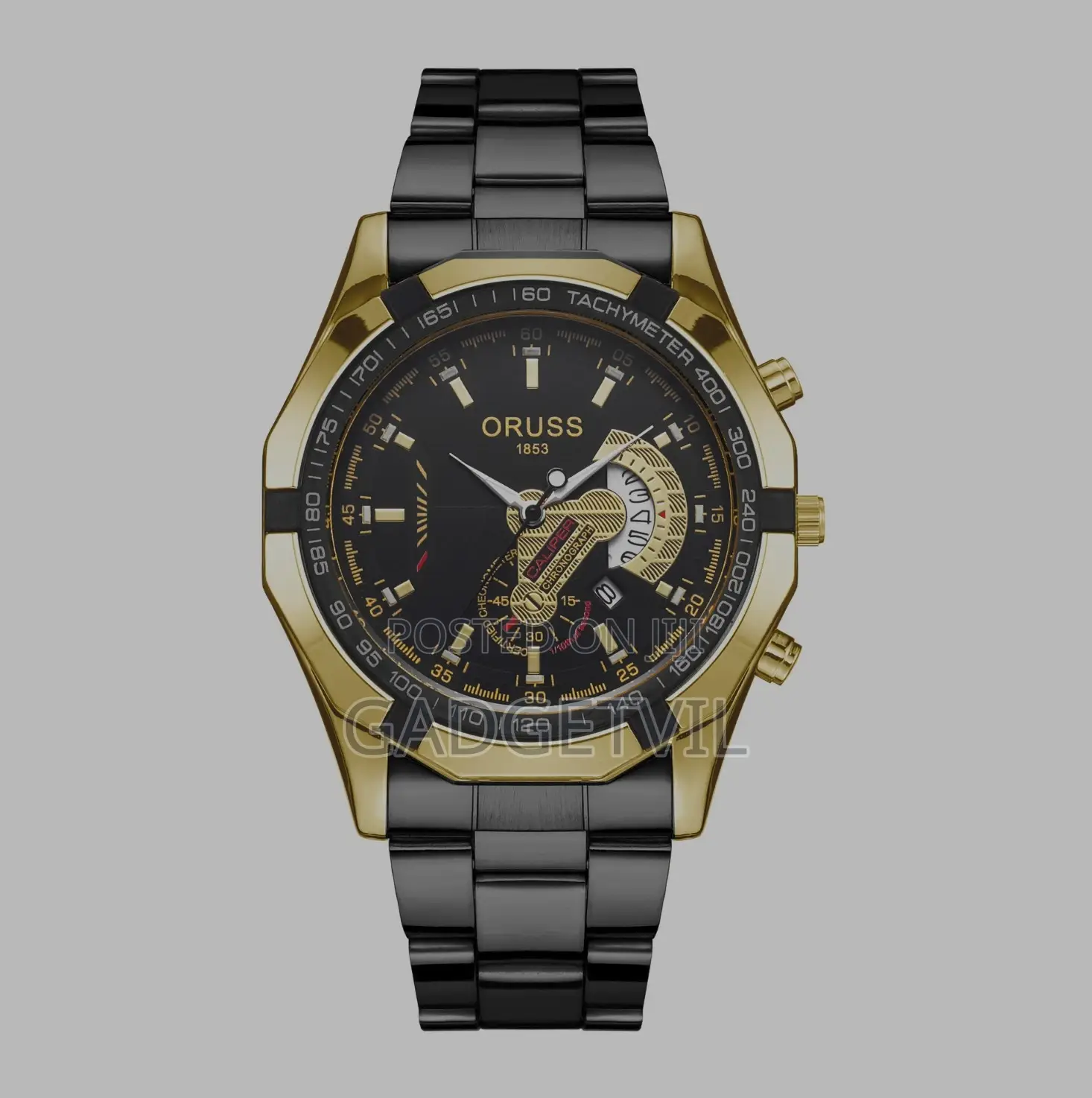 Non-mechanical Business Luminous Waterproof Men's Watch