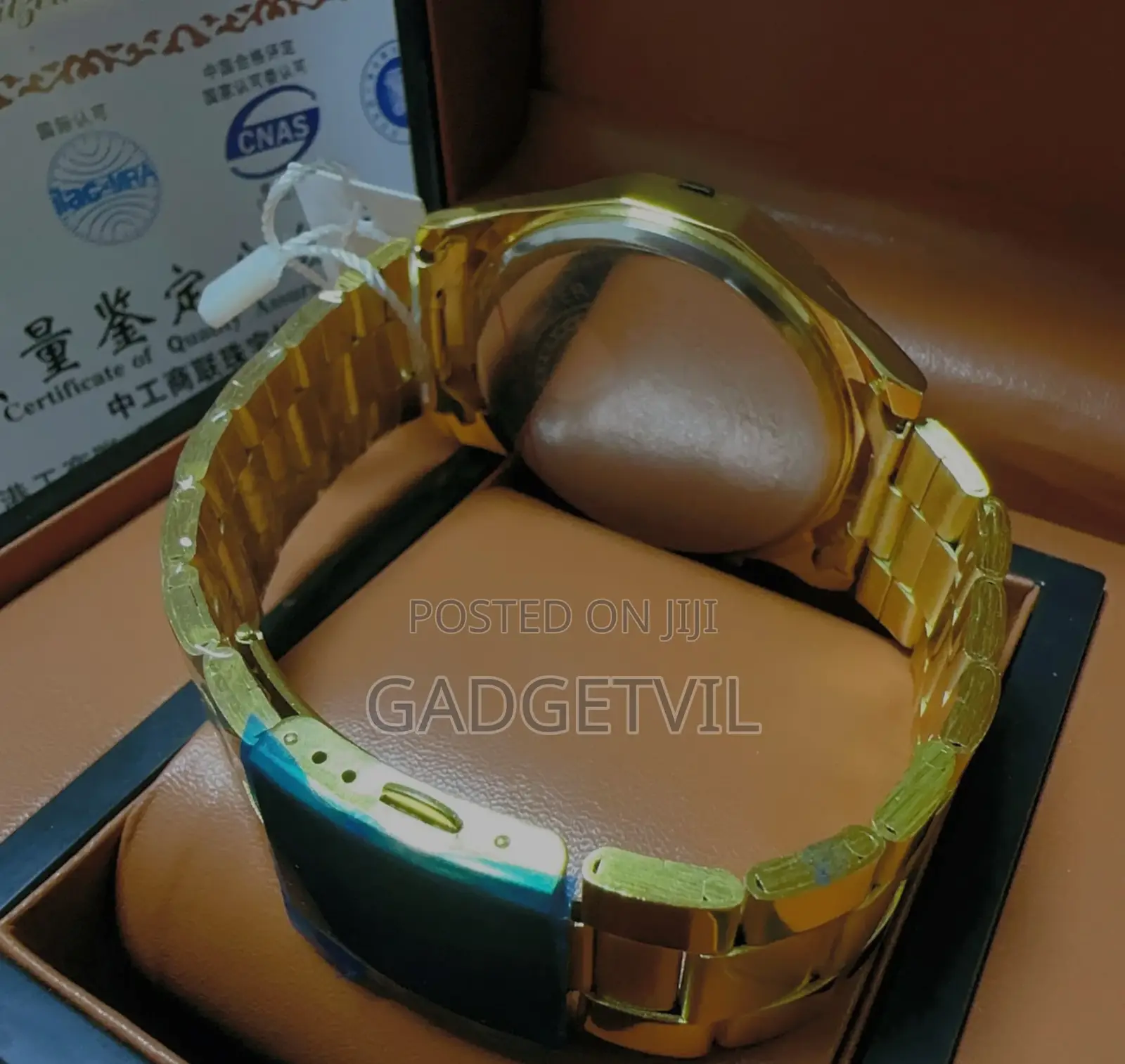 Non-mechanical Business Luminous Waterproof Men's Watch
