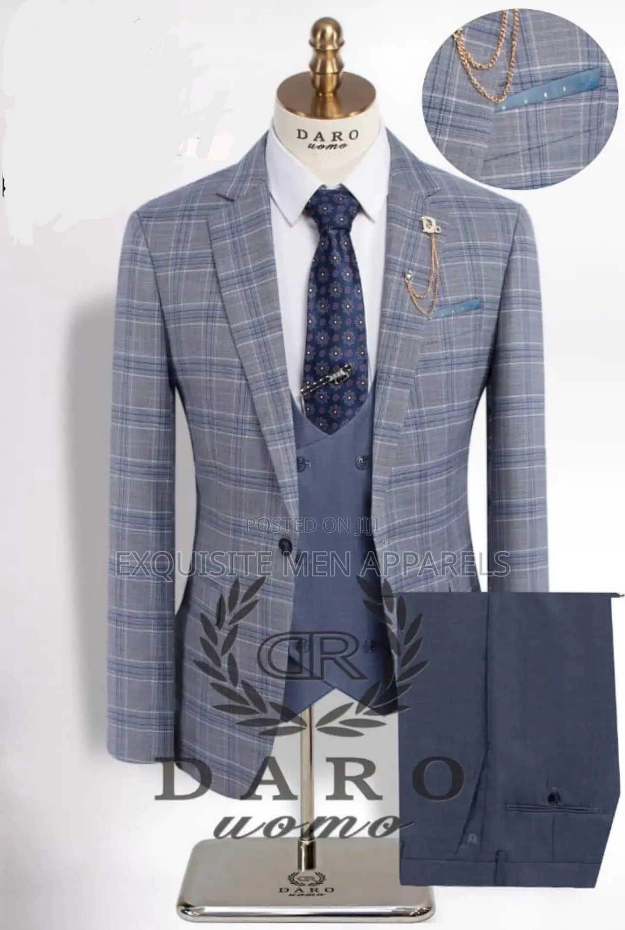 Quality Daro Checkers Turkish Men’S Suit