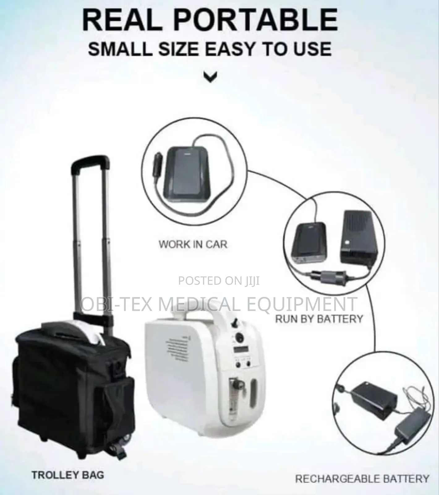 Real Portable Small Size Easy to Use Oxygen Concentrators