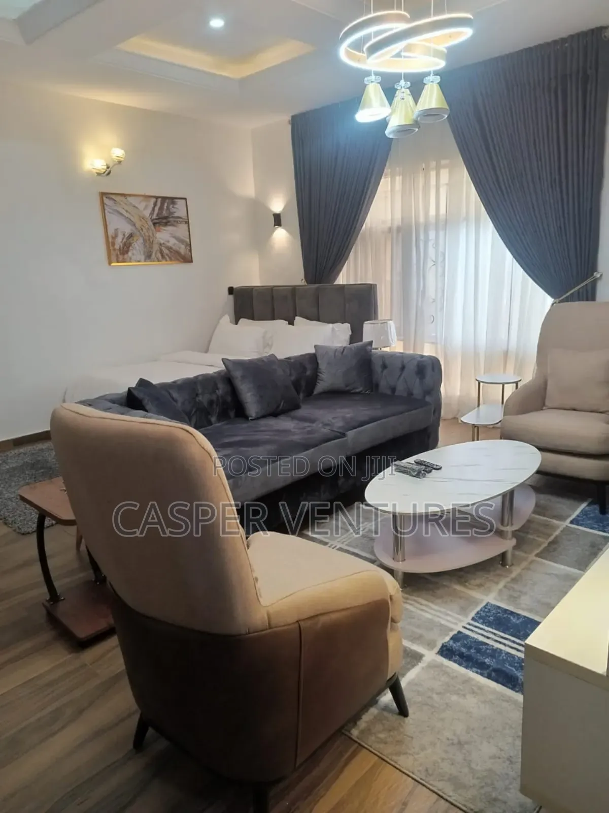Furnished Studio Apartment in Victory Park, Osapa london for rent