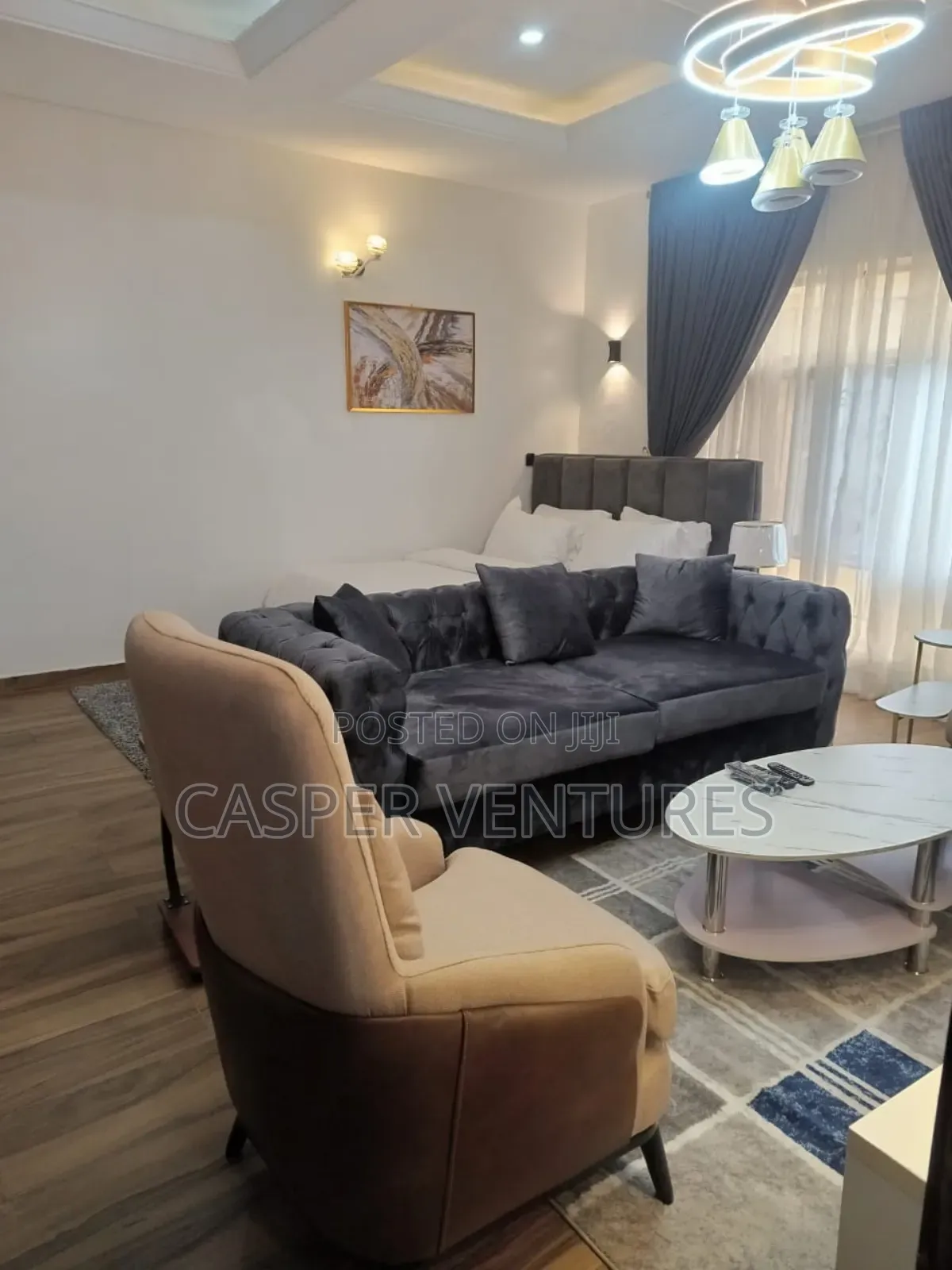 Furnished Studio Apartment in Victory Park, Osapa london for rent